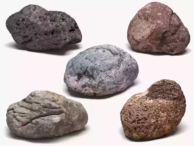 5 Desert Rocks