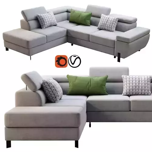 Wersal Molina L Sofa 3D model