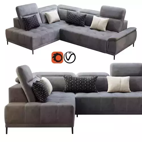 Wersal Calvaro L Sofa
