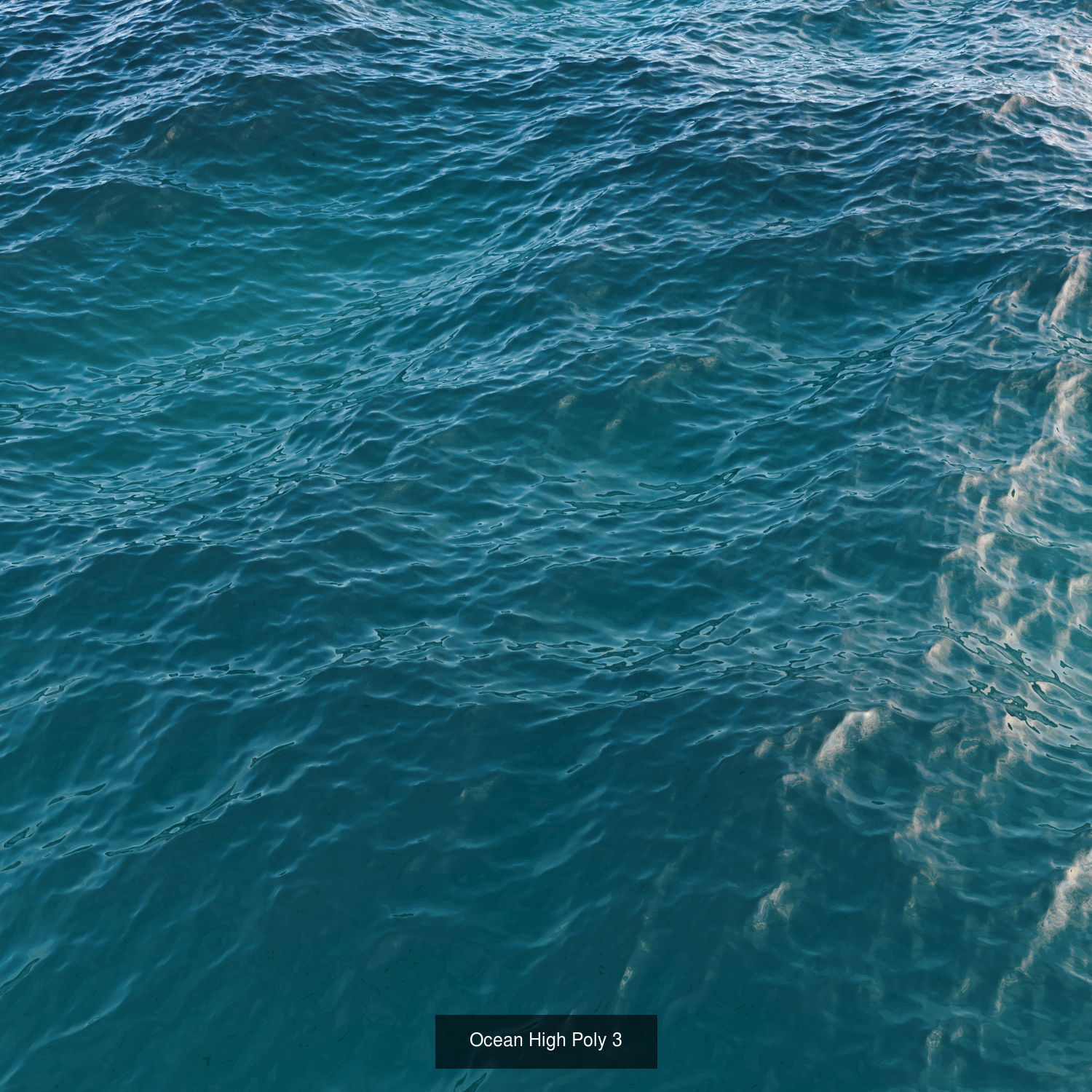 Ocean High Poly Pack 3D Model Collection_3