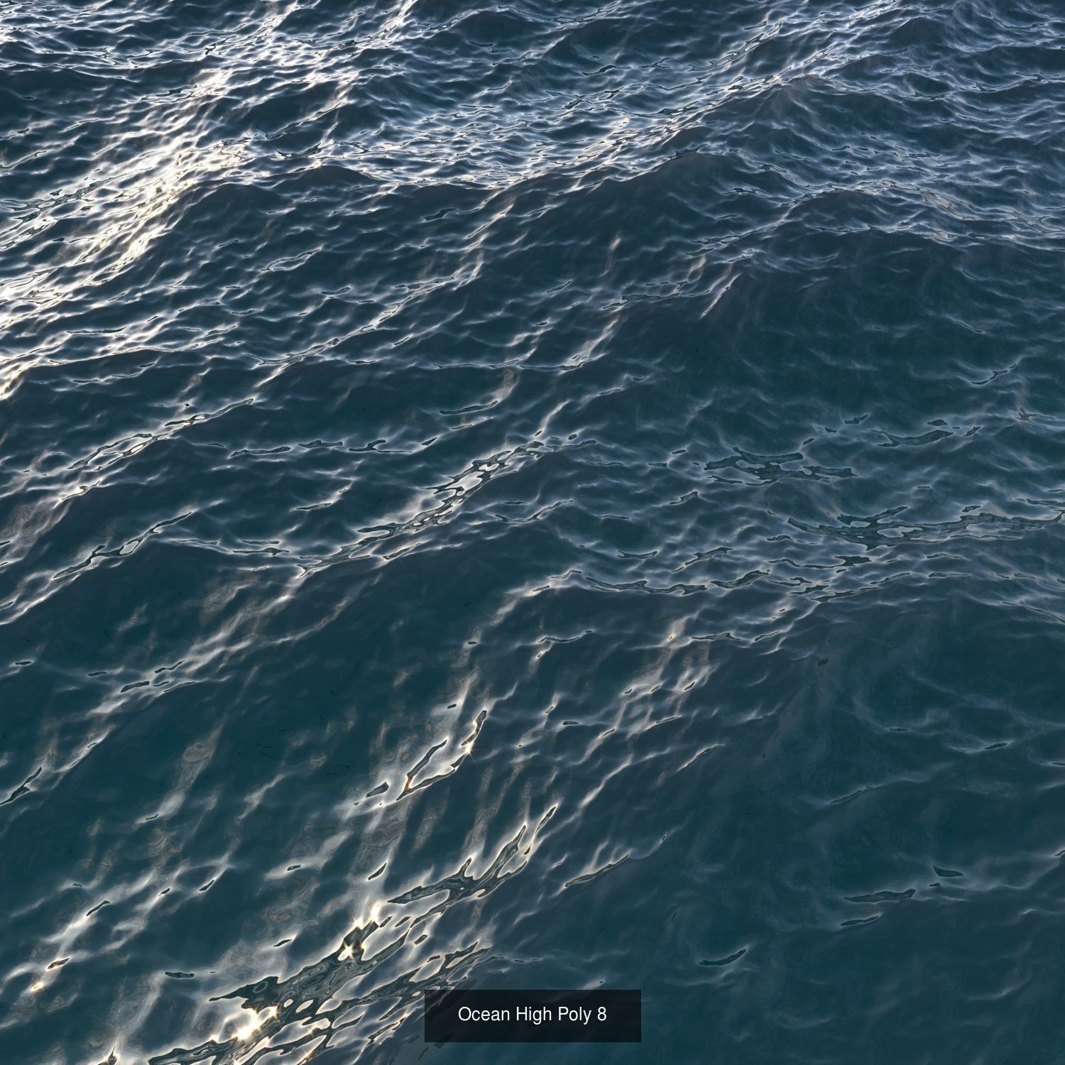 Ocean High Poly Pack 3D Model Collection_8