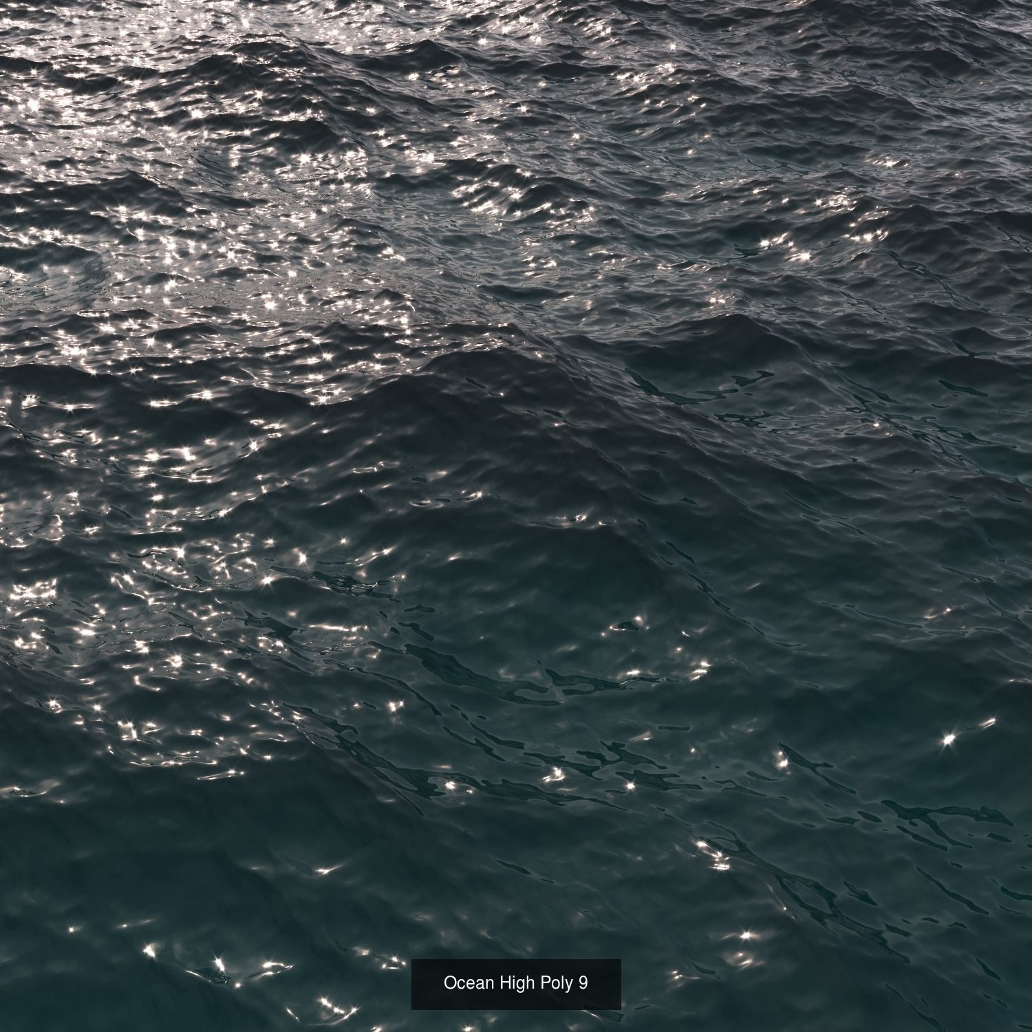 Ocean High Poly Pack 3D Model Collection_9