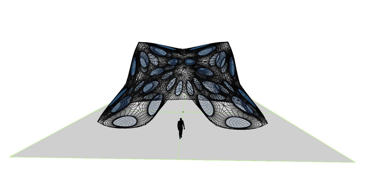 Pointed structure with smooth edges 3D model_23