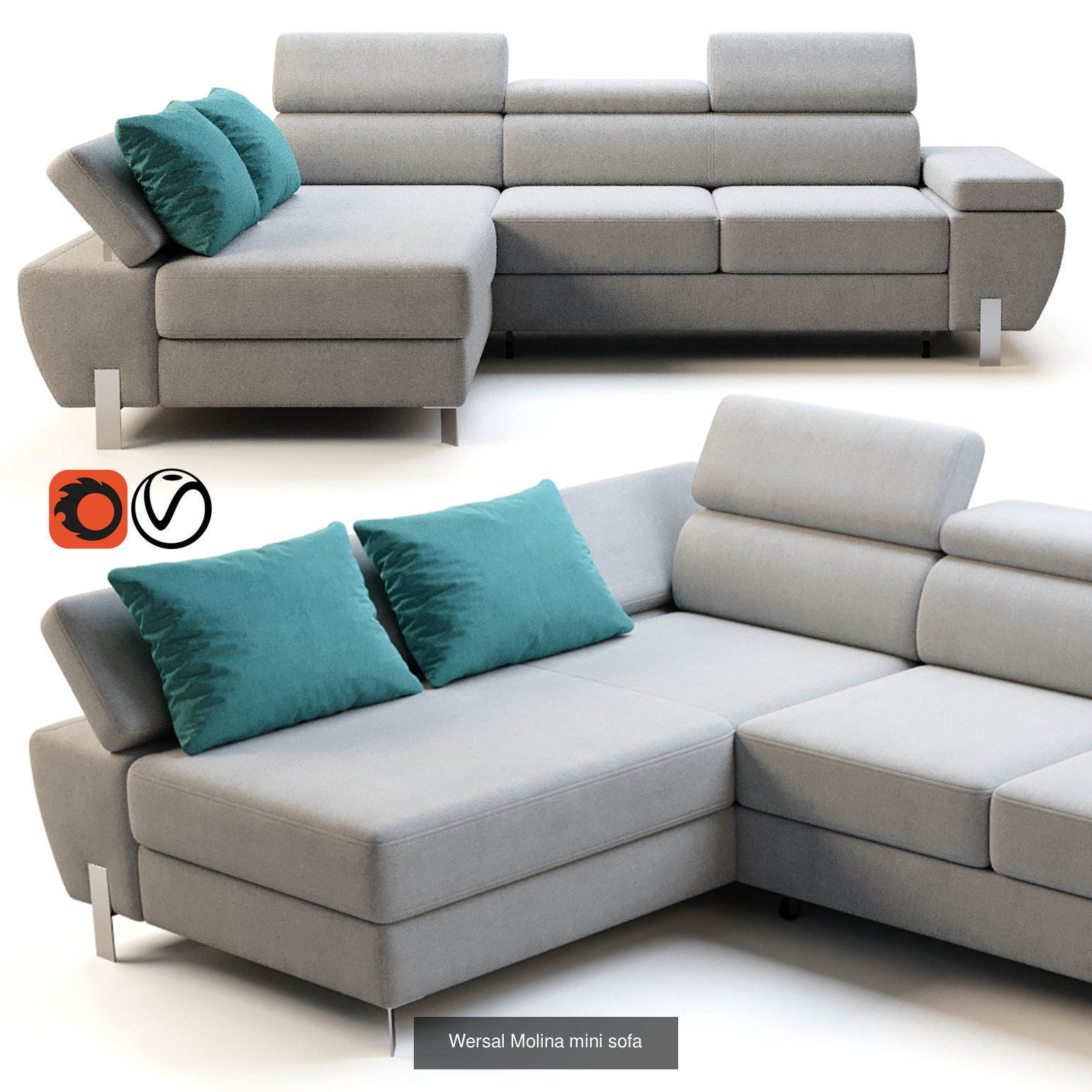 Collection of  9 Wersal sofas _8