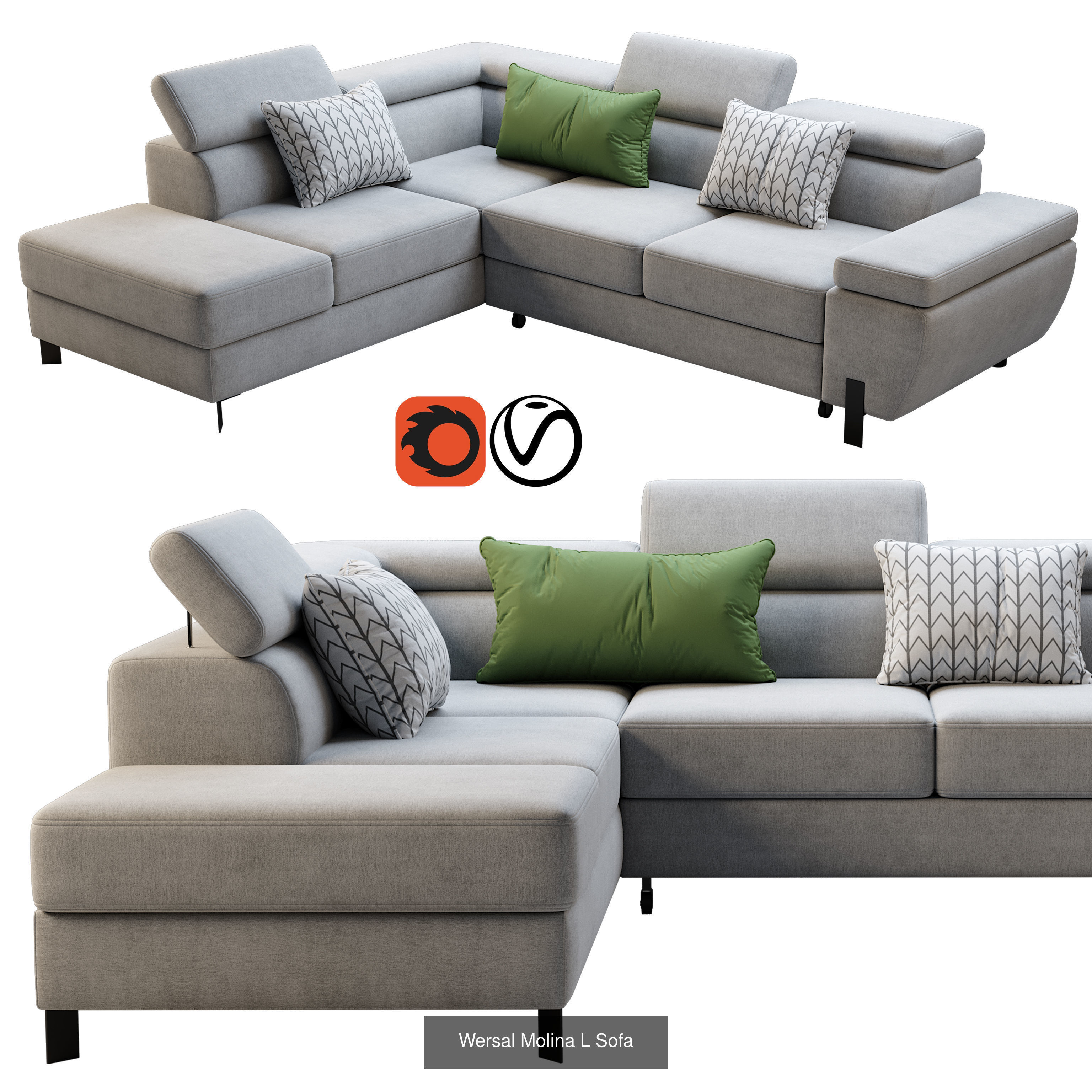 Collection of  9 Wersal sofas _3