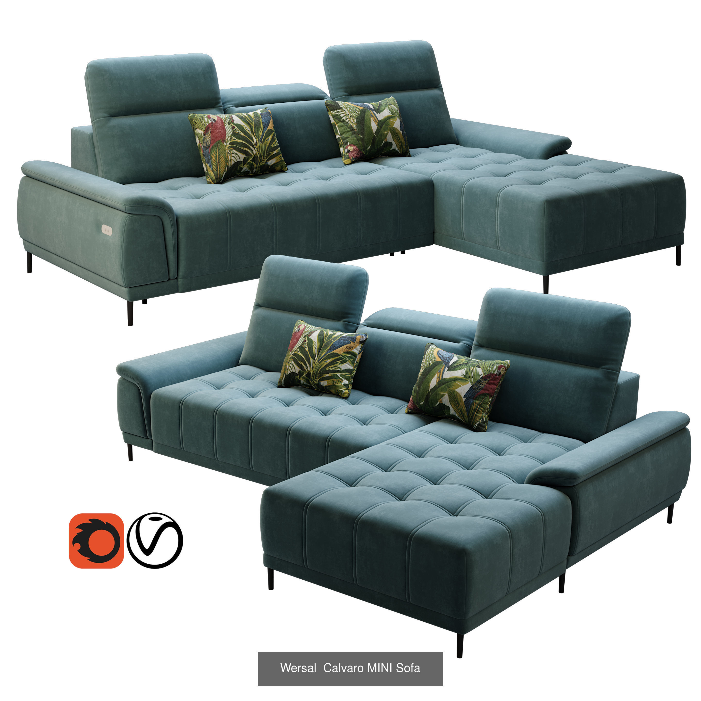 Collection of  9 Wersal sofas _4
