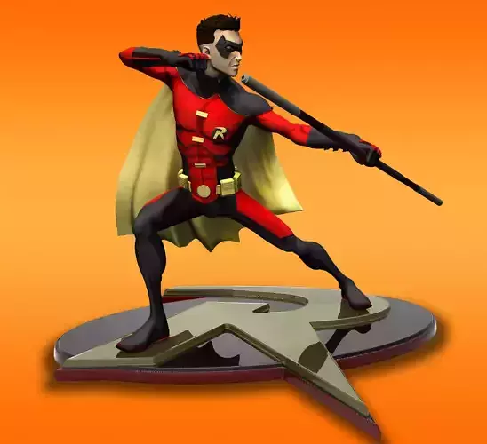 Robin Tim Drake model for 3d Print