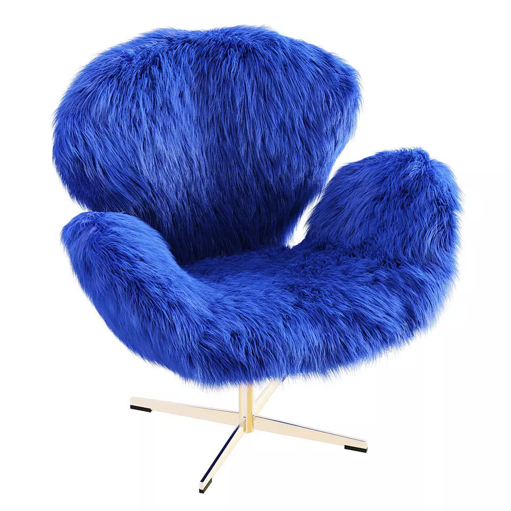 Fritz Hansen Swivel Swan Chair 3D model