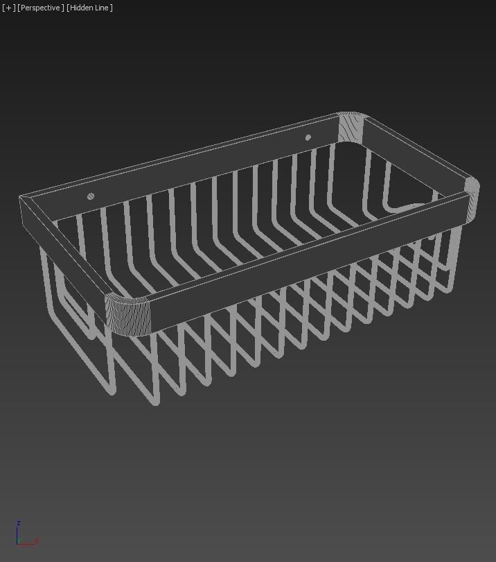 Hotel Snowdrop Single 3D model_2