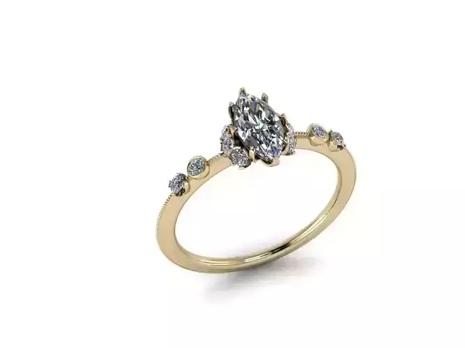 Jewelry Ring 3D print model