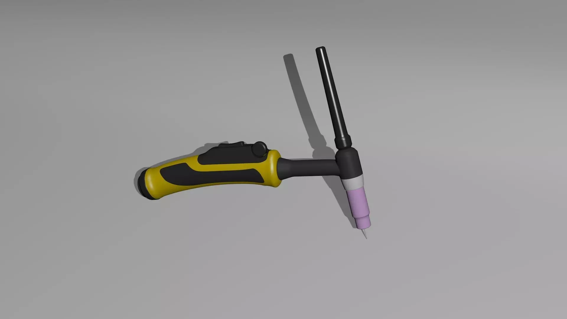 TIG Torch 3D model_0
