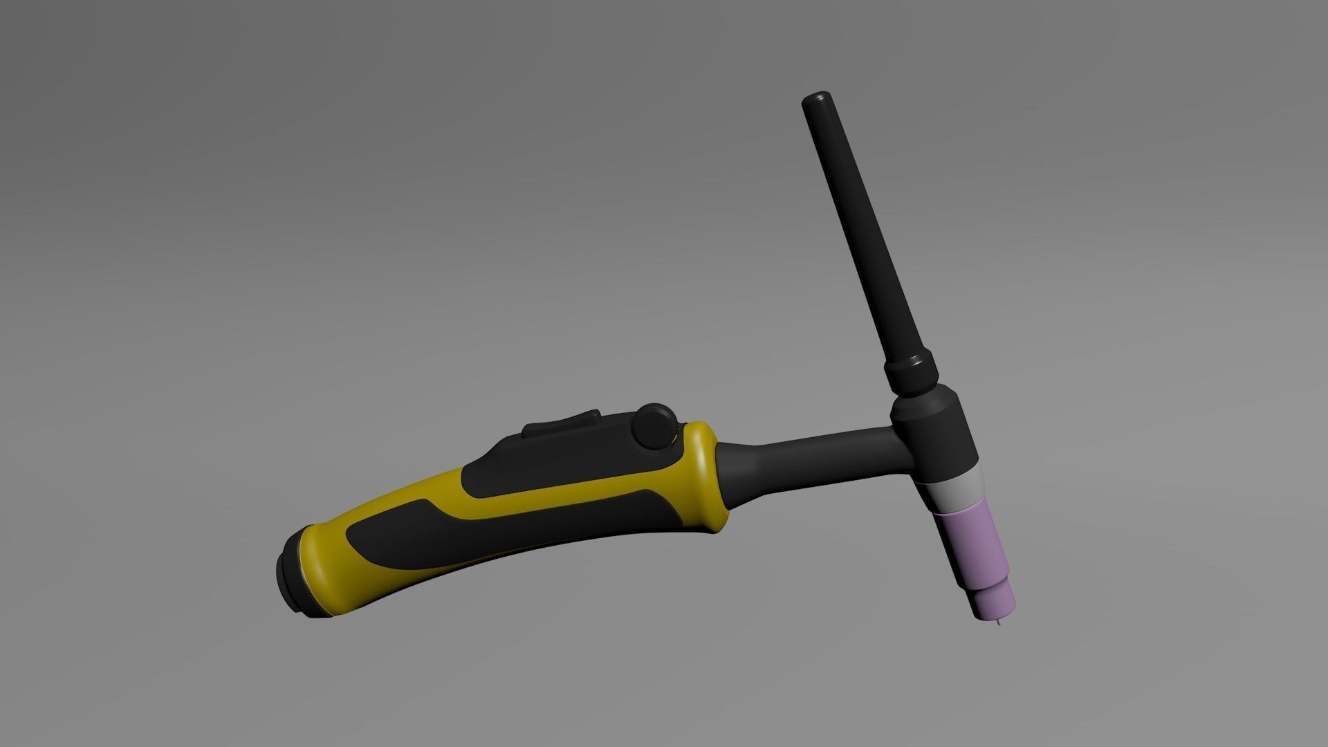 TIG Torch 3D model_4
