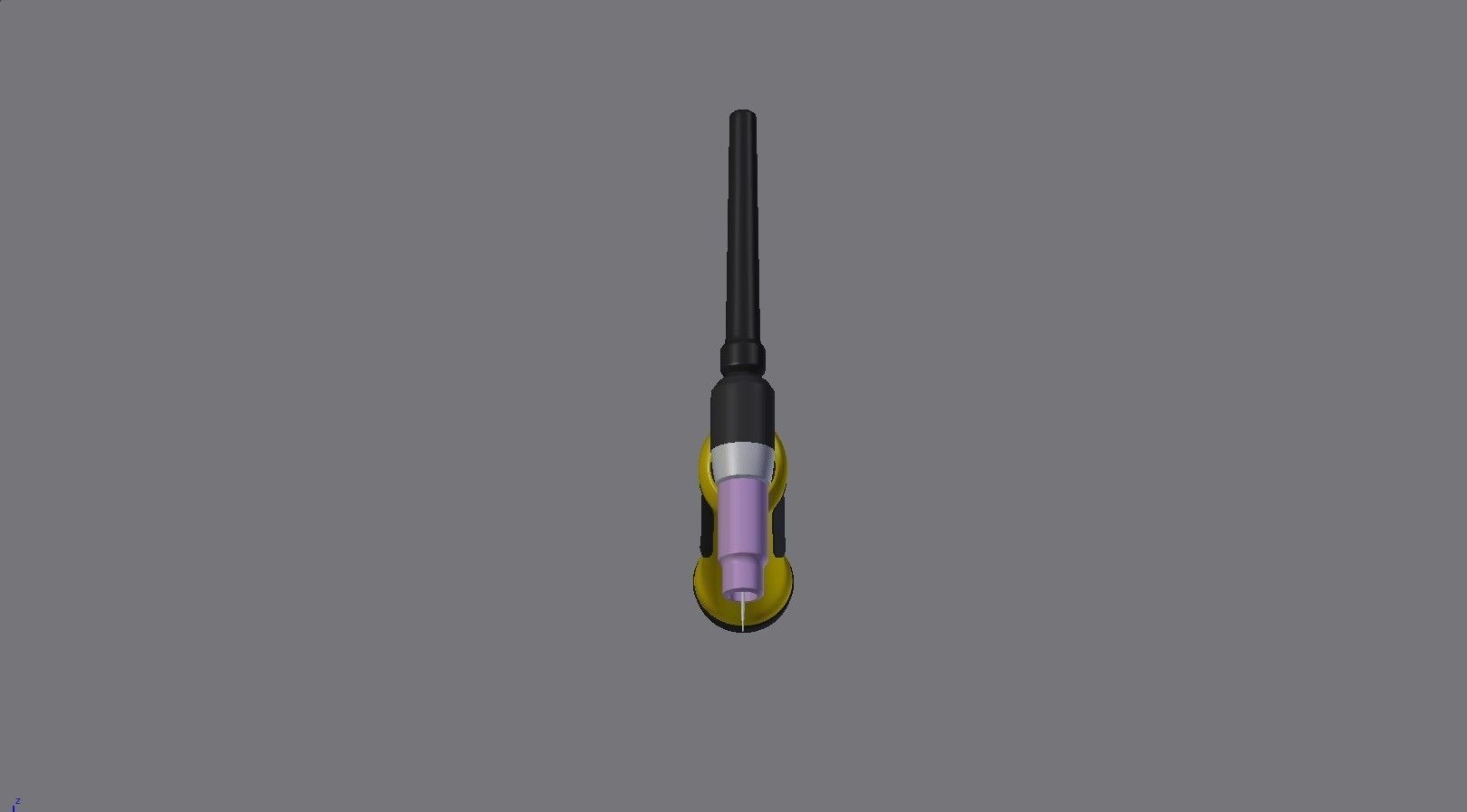 TIG Torch 3D model_9