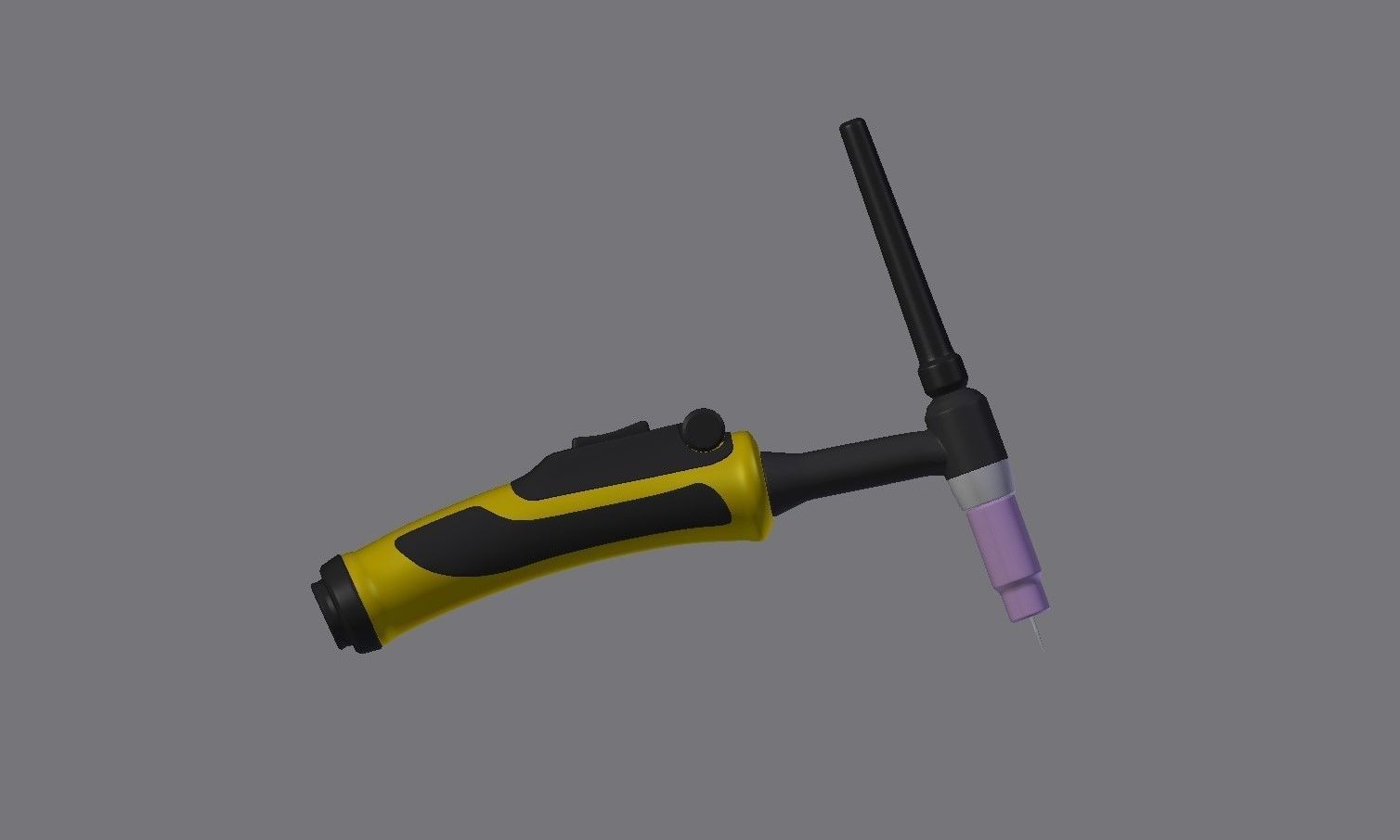 TIG Torch 3D model_7