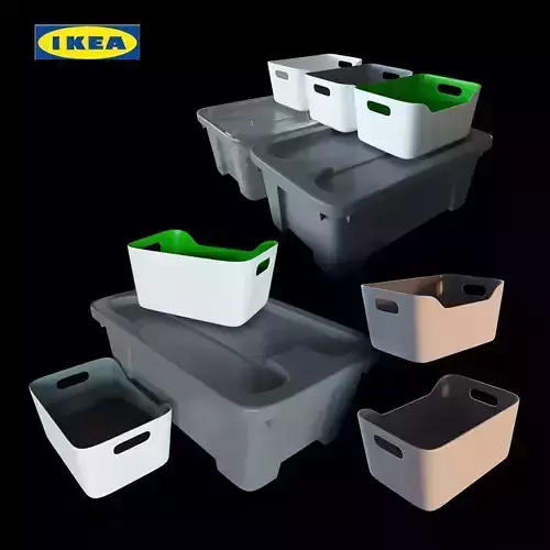 plastic storage box 