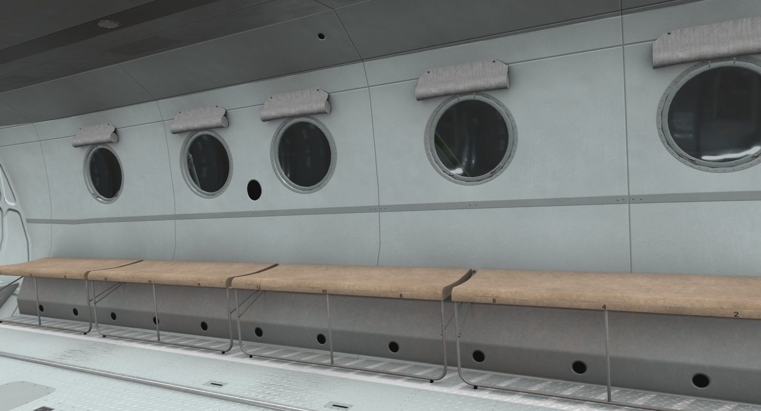  Mi-17 Slovak Air Force  Low-poly 3D model_32