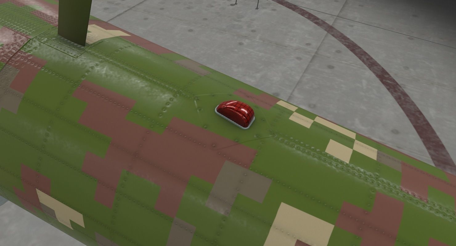  Mi-17 Slovak Air Force  Low-poly 3D model_40