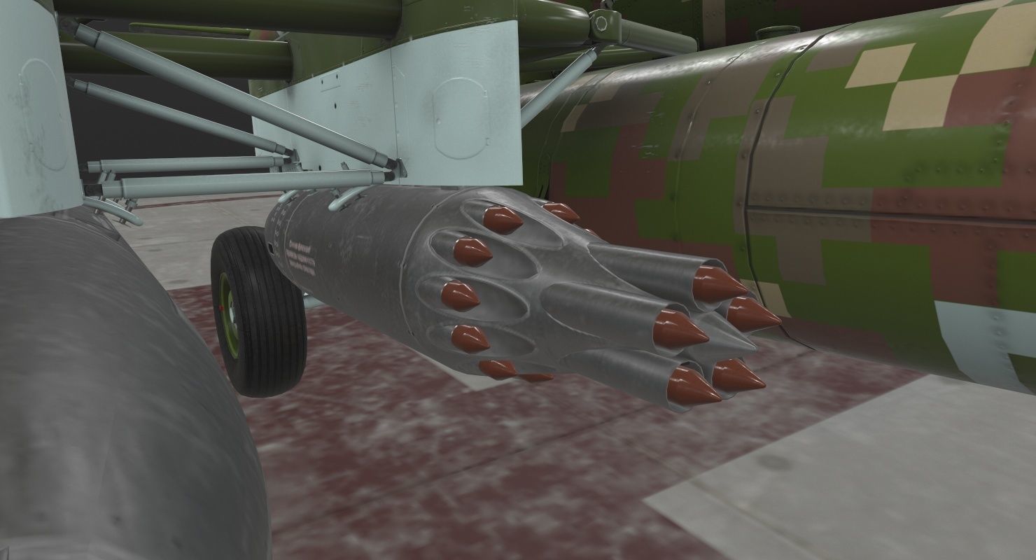  Mi-17 Slovak Air Force  Low-poly 3D model_39