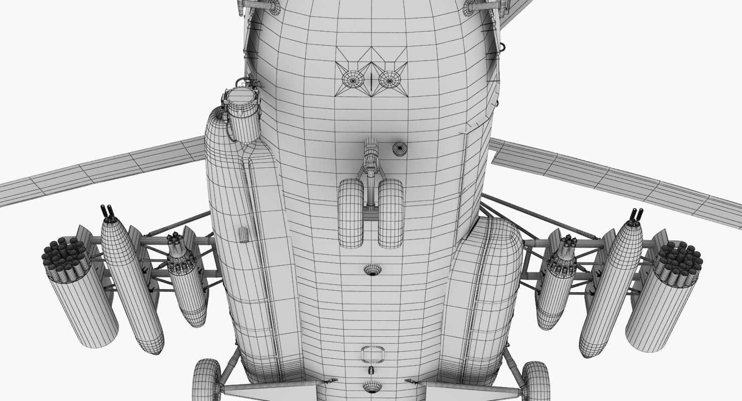  Mi-17 Slovak Air Force  Low-poly 3D model_65