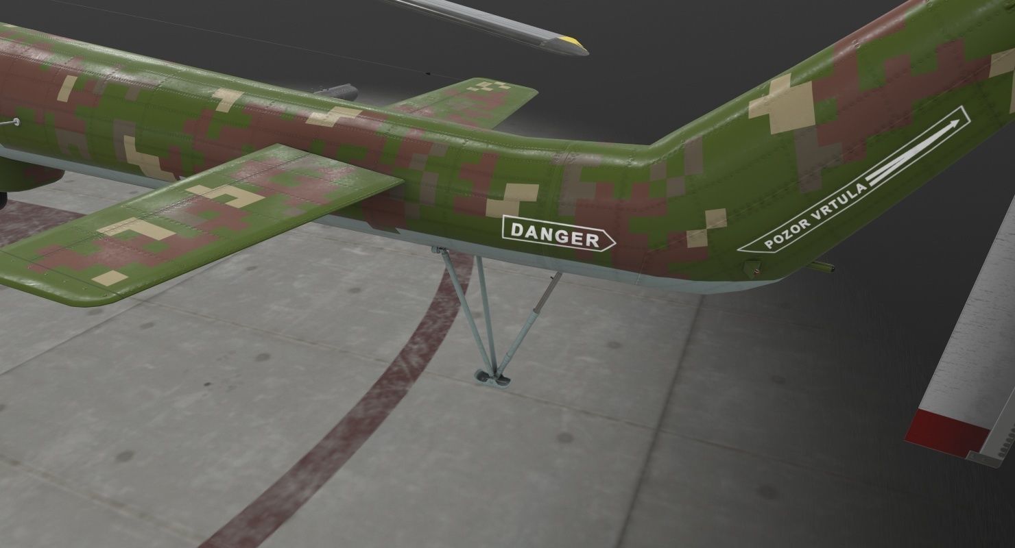  Mi-17 Slovak Air Force  Low-poly 3D model_15