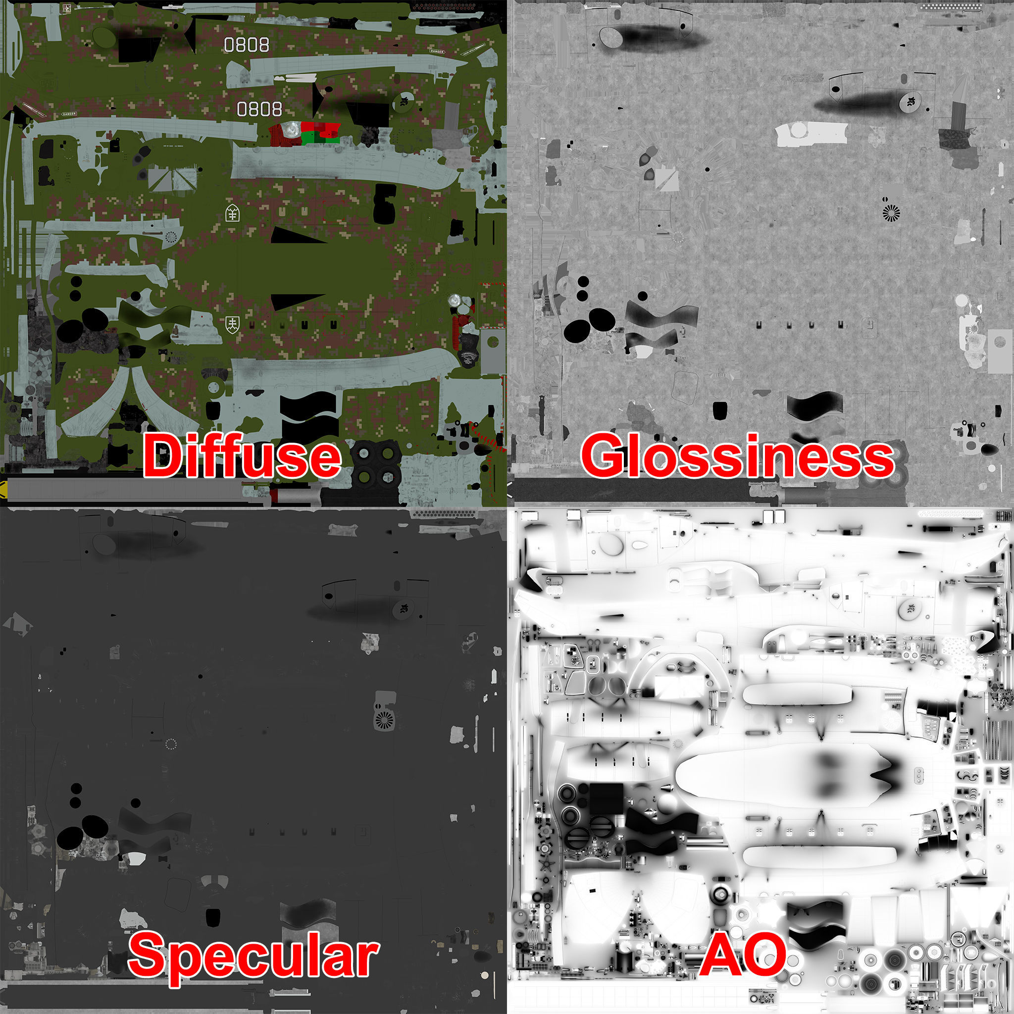  Mi-17 Slovak Air Force  Low-poly 3D model_80