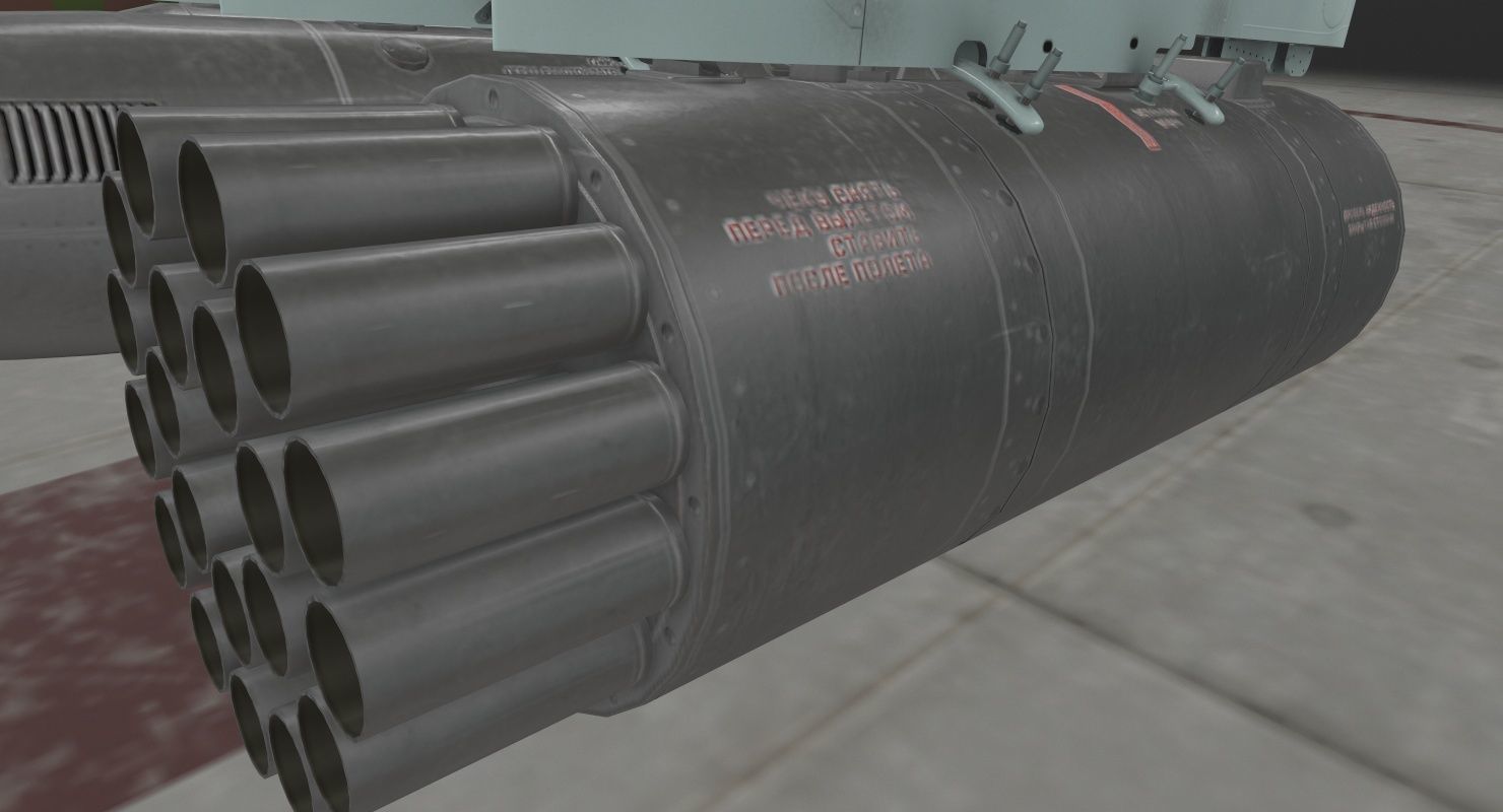  Mi-17 Slovak Air Force  Low-poly 3D model_30