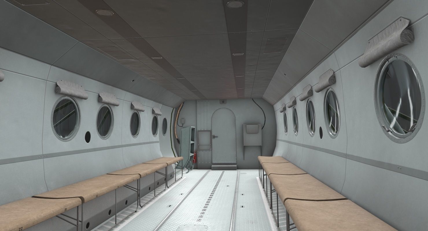  Mi-17 Slovak Air Force  Low-poly 3D model_29