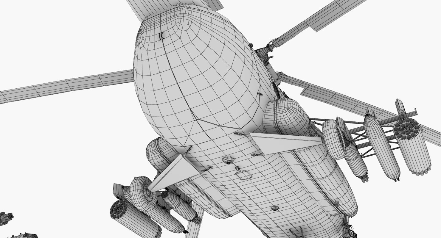  Mi-17 Slovak Air Force  Low-poly 3D model_58