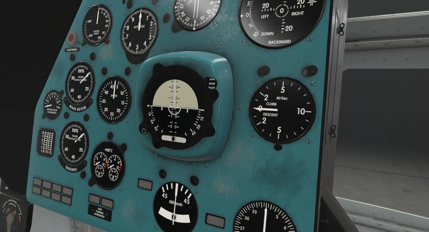  Mi-17 Slovak Air Force  Low-poly 3D model_27