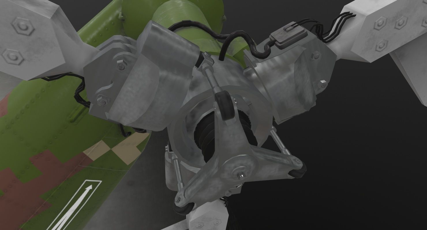  Mi-17 Slovak Air Force  Low-poly 3D model_46