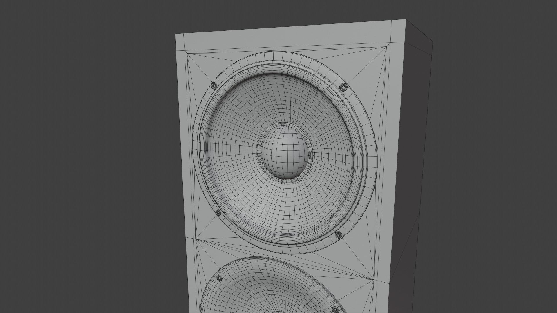 3D model Speaker and Pedestal VR / AR / low-poly | CGTrader