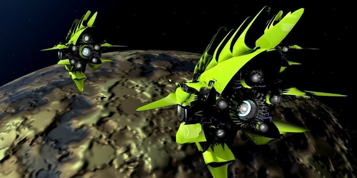 Reptiloid Deepspace hunter 3D model_2