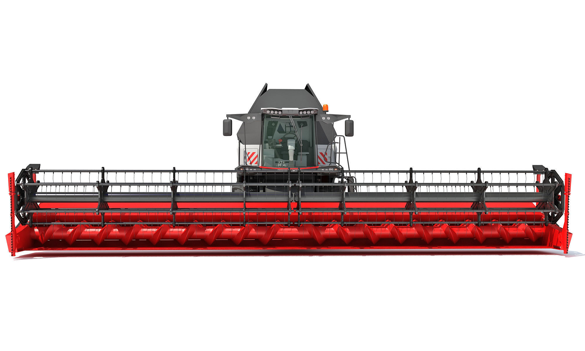 3D Combine Harvester 3D model_11