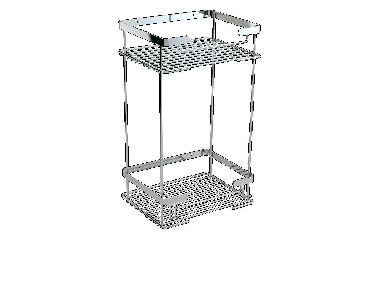 Hotel Square Rustproof Double 3D model_0