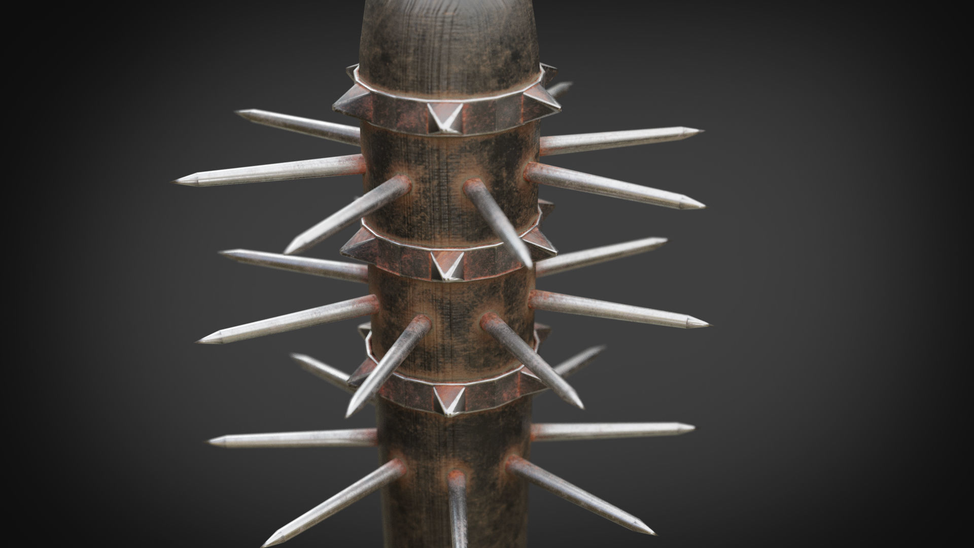 Post Apocalyptic tools Low-poly 3D model_2