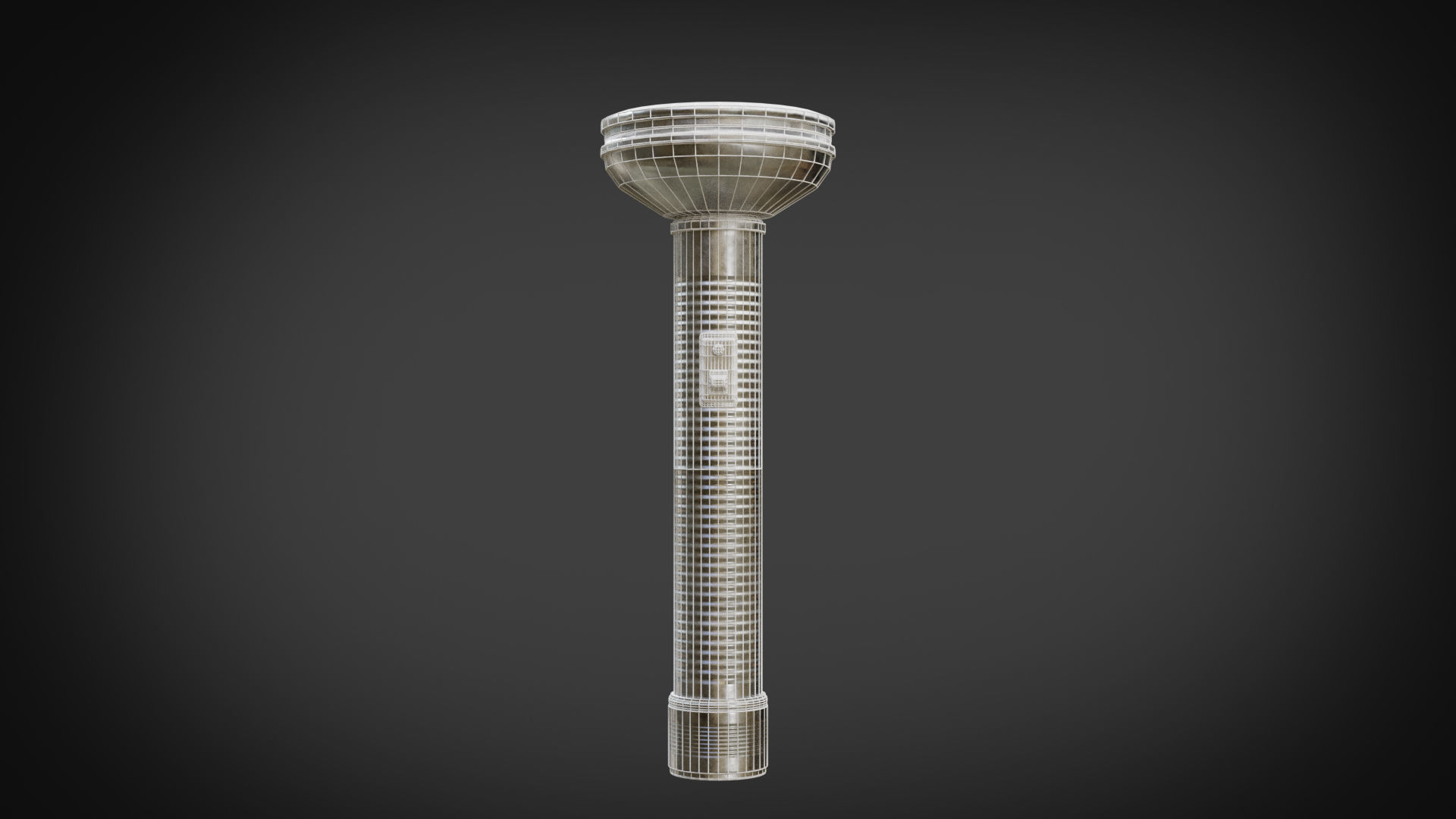 Post Apocalyptic tools Low-poly 3D model_22