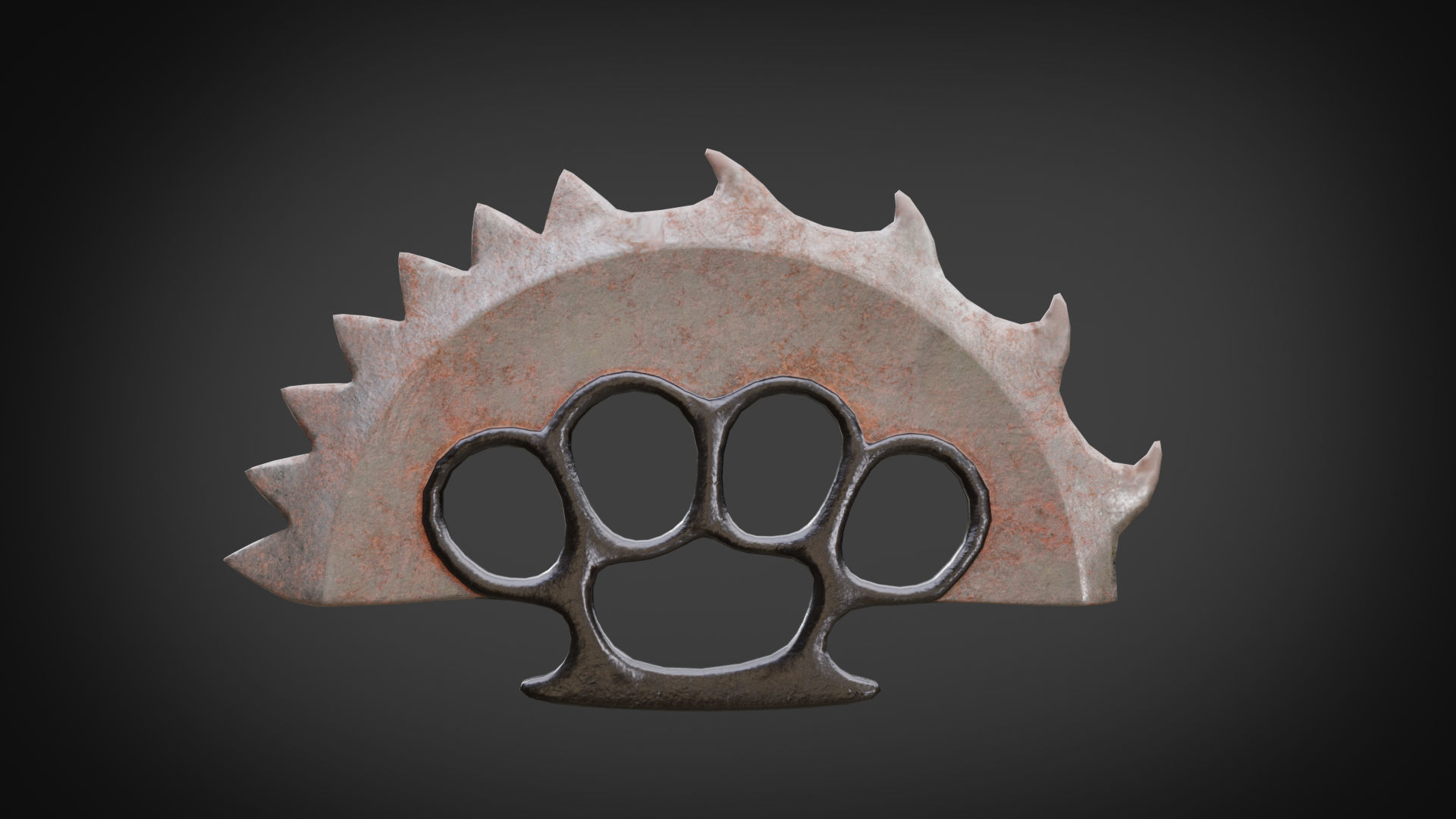 Post Apocalyptic tools Low-poly 3D model_18