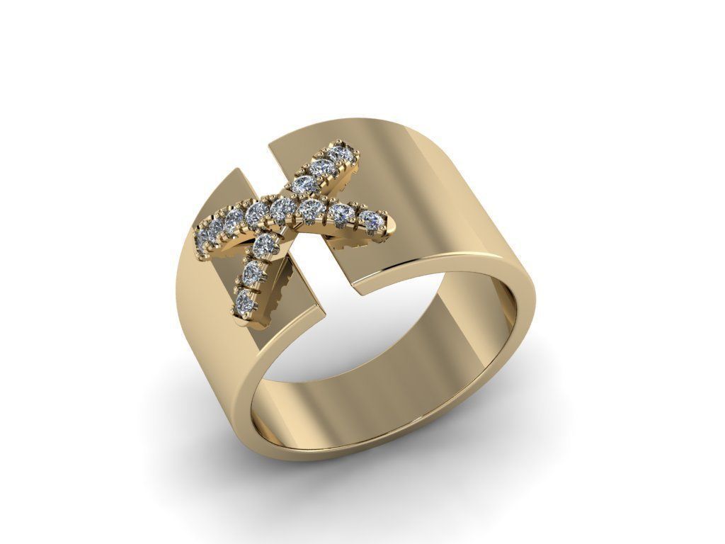Jewelry Ring 3D print model_18