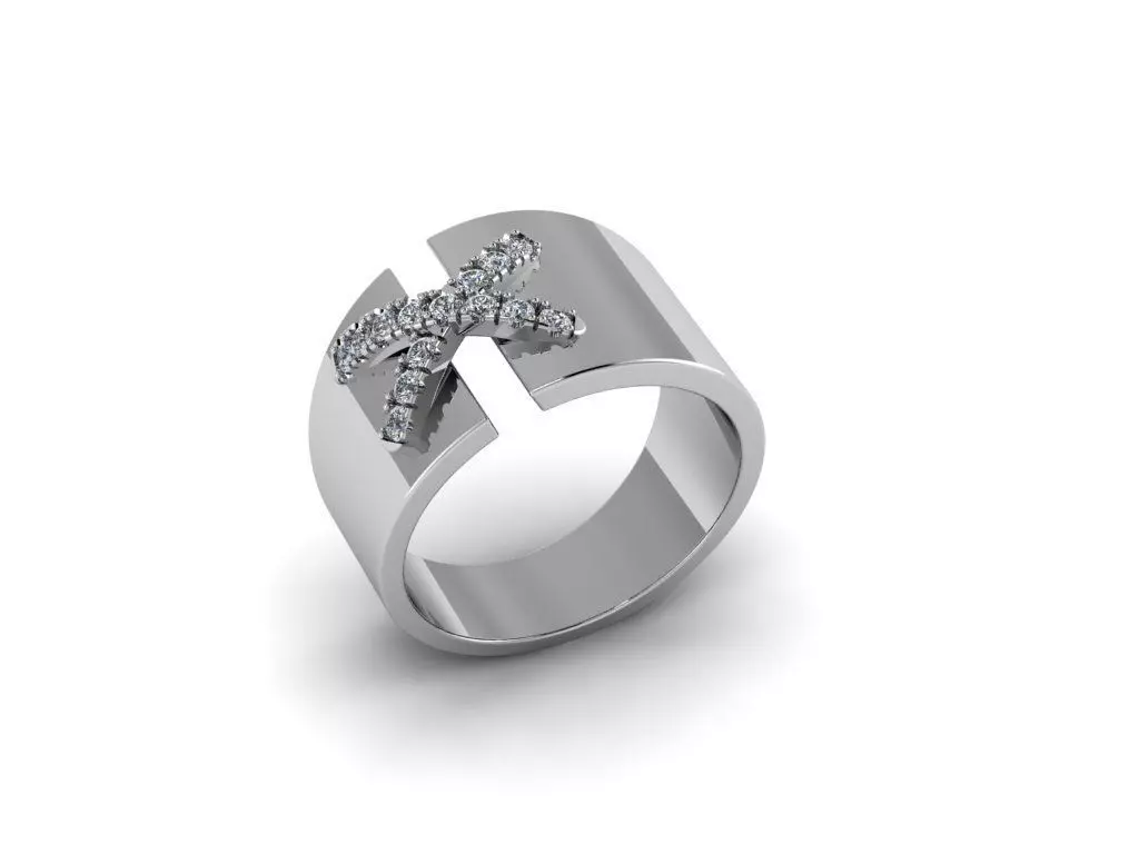 Jewelry Ring 3D print model_0