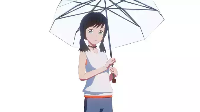 Hina Amano 3D model