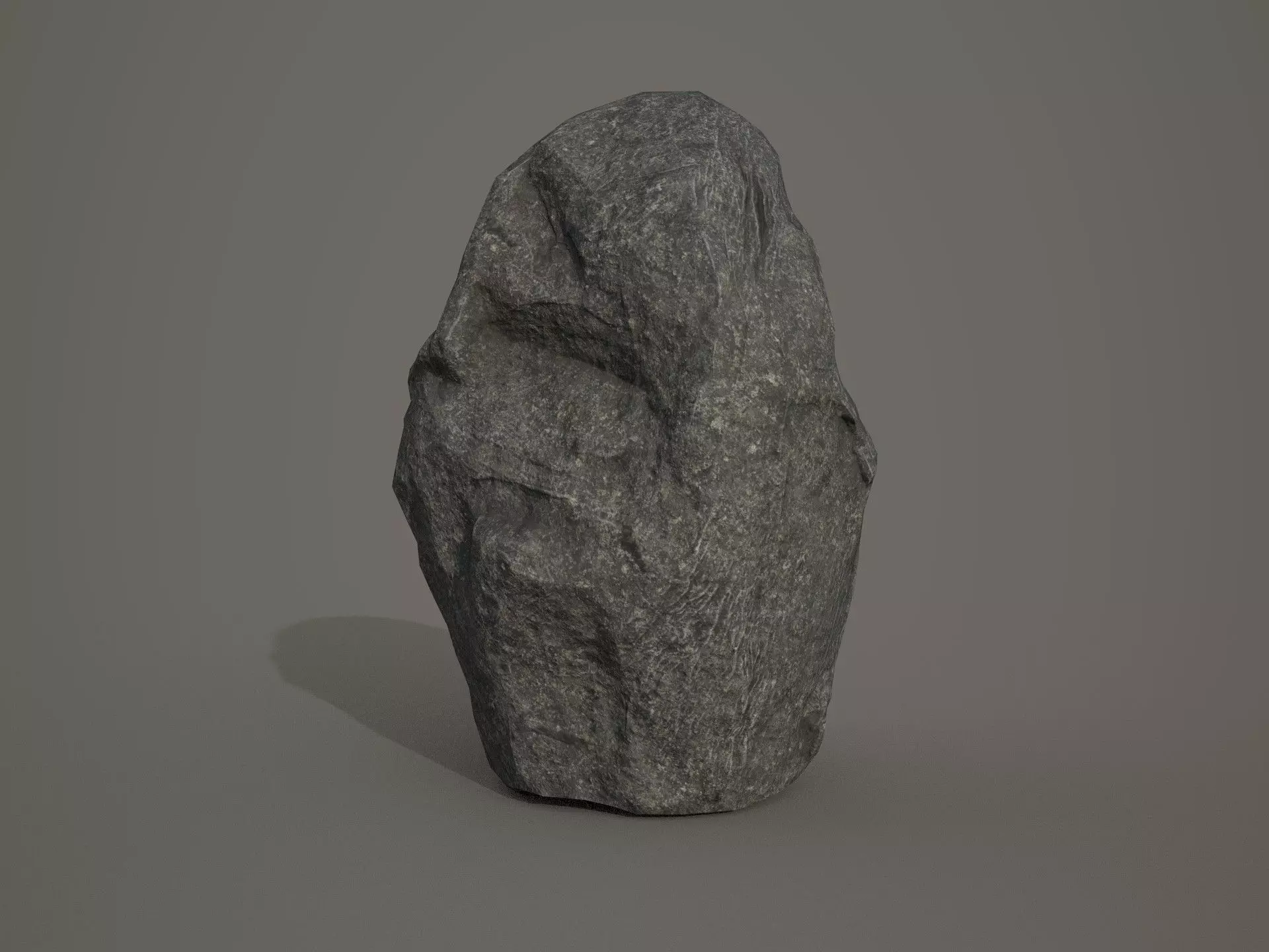 Rock boulder Free low-poly 3D model