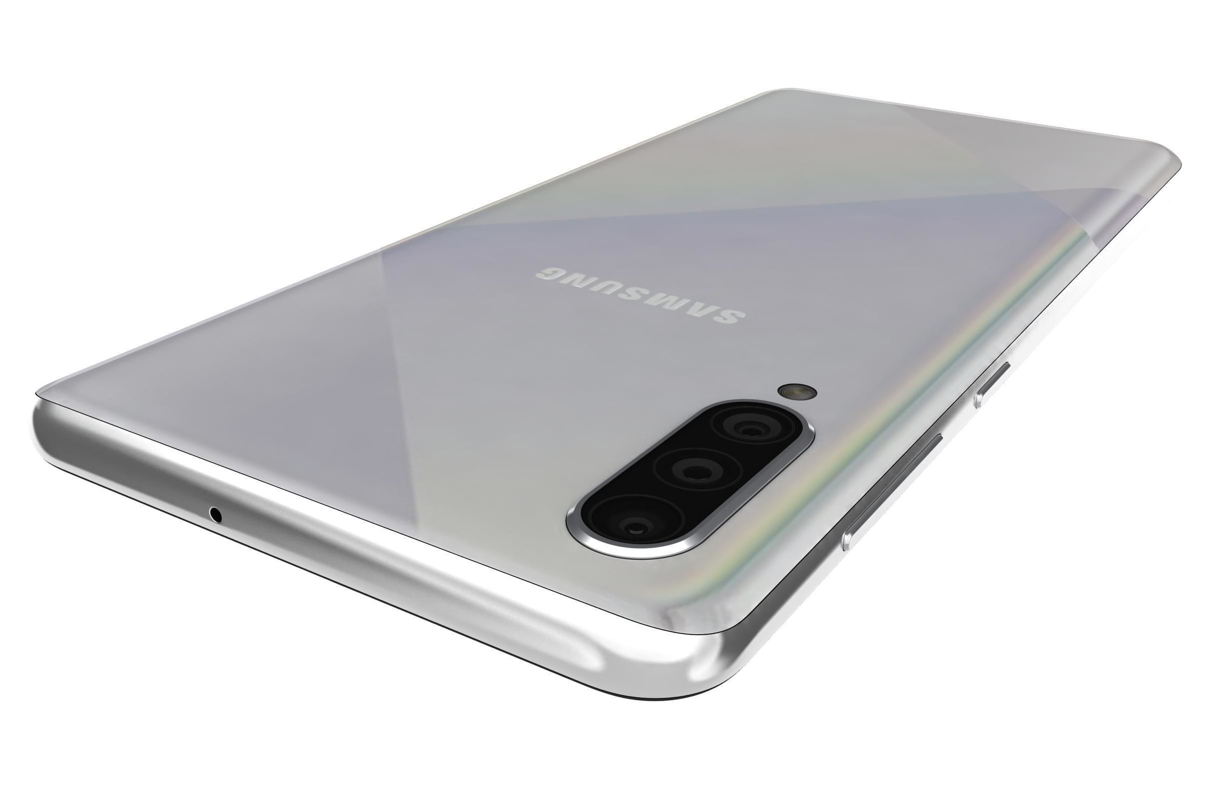Samsung Galaxy A50s Prism Crush White 3D model_13