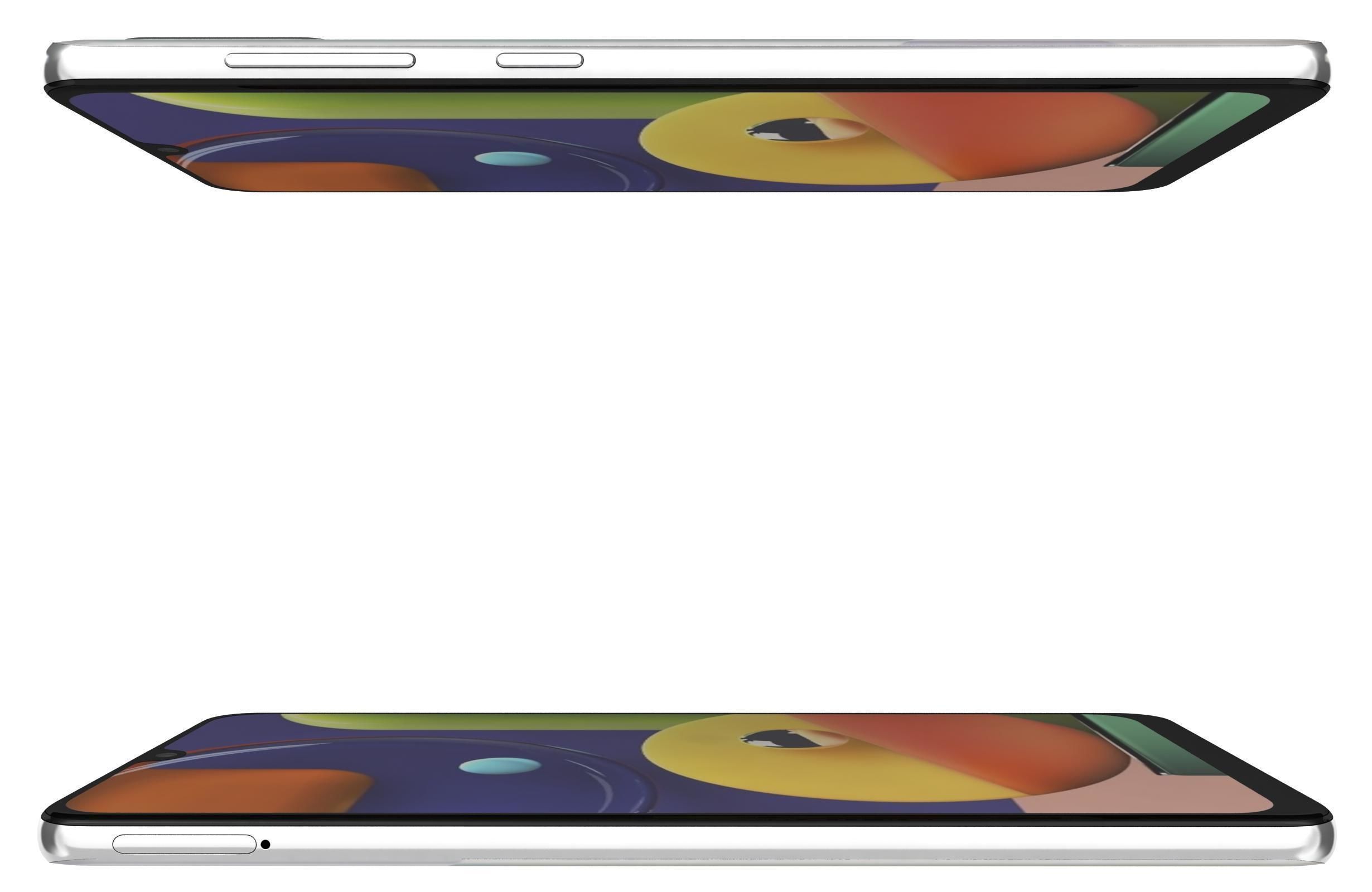 Samsung Galaxy A50s Prism Crush White 3D model_3