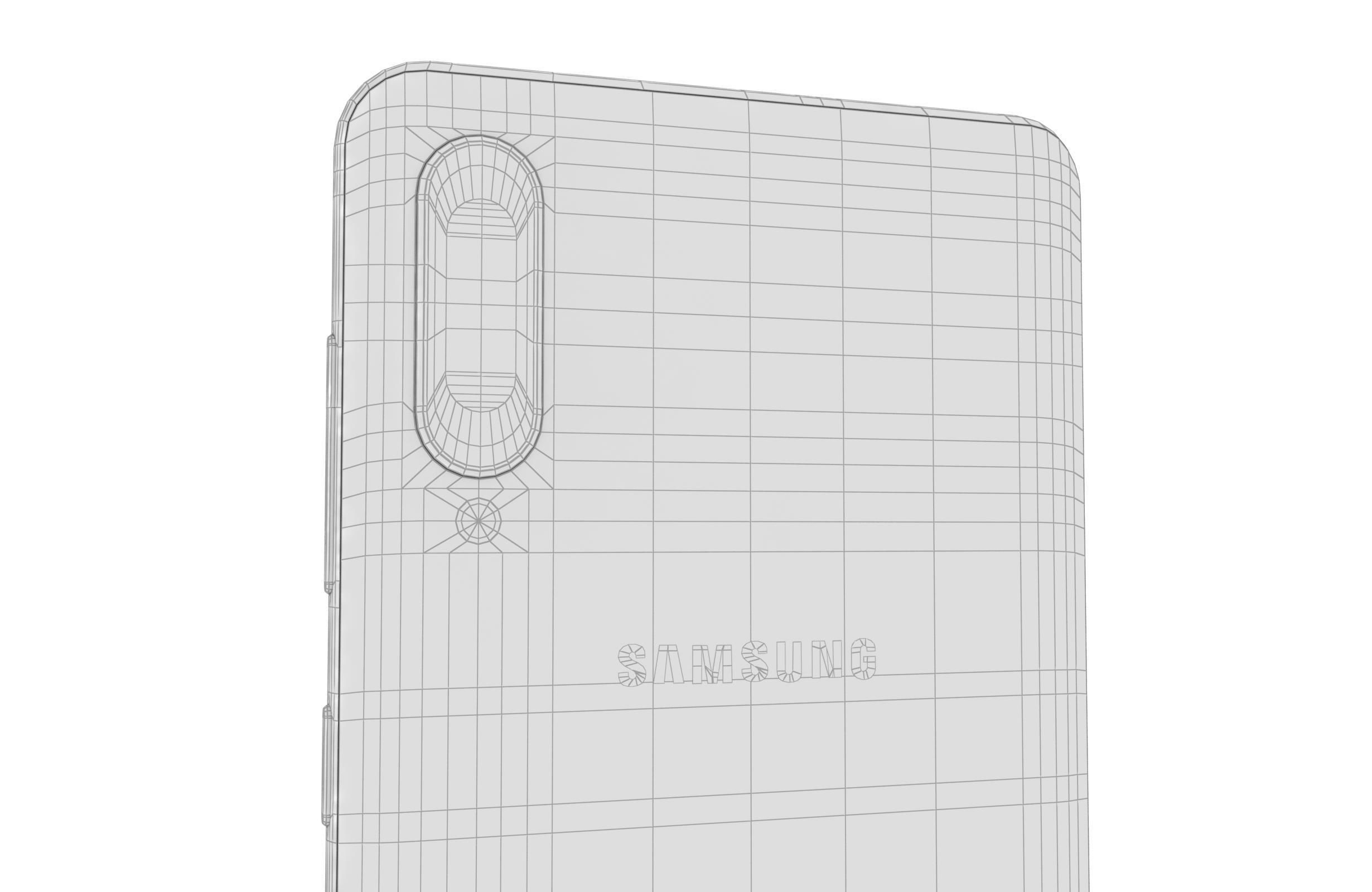 Samsung Galaxy A50s Prism Crush White 3D model_19