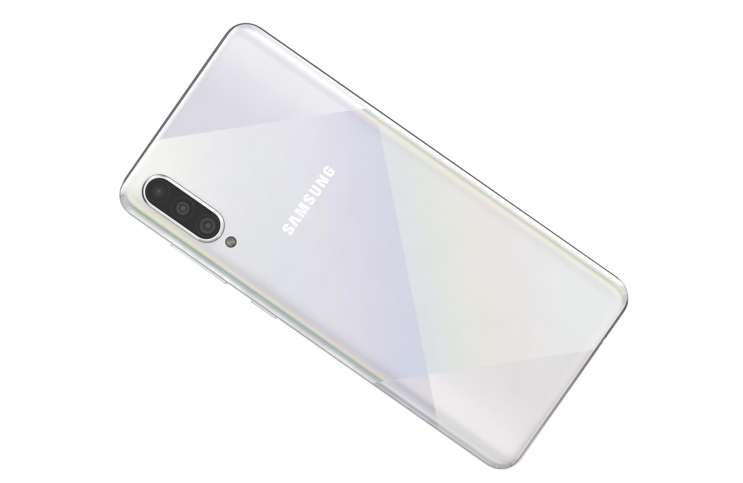 Samsung Galaxy A50s Prism Crush White 3D model_10