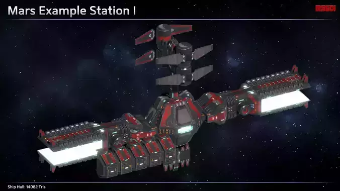 Modular Space Station Mars