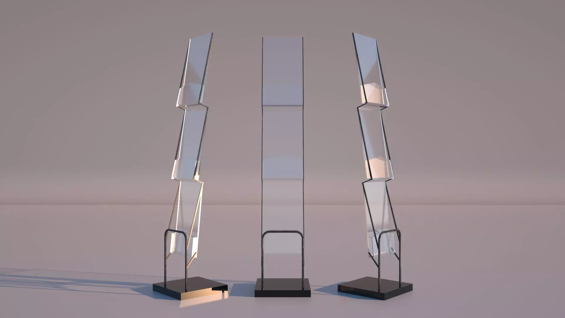 Holder brochure  3D model_0