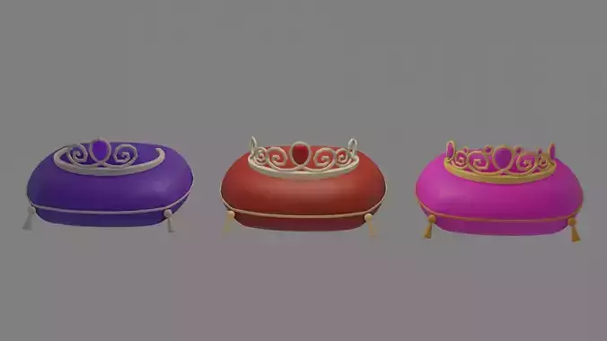 Princess Crowns - Pack of Three