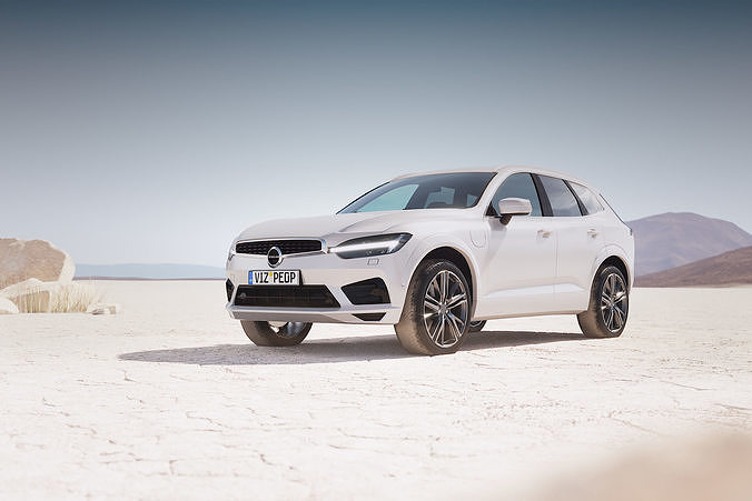 Swedish modern suv unbranded 3D model
