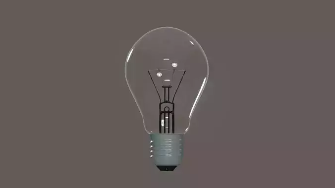 Bulb light 3D model
